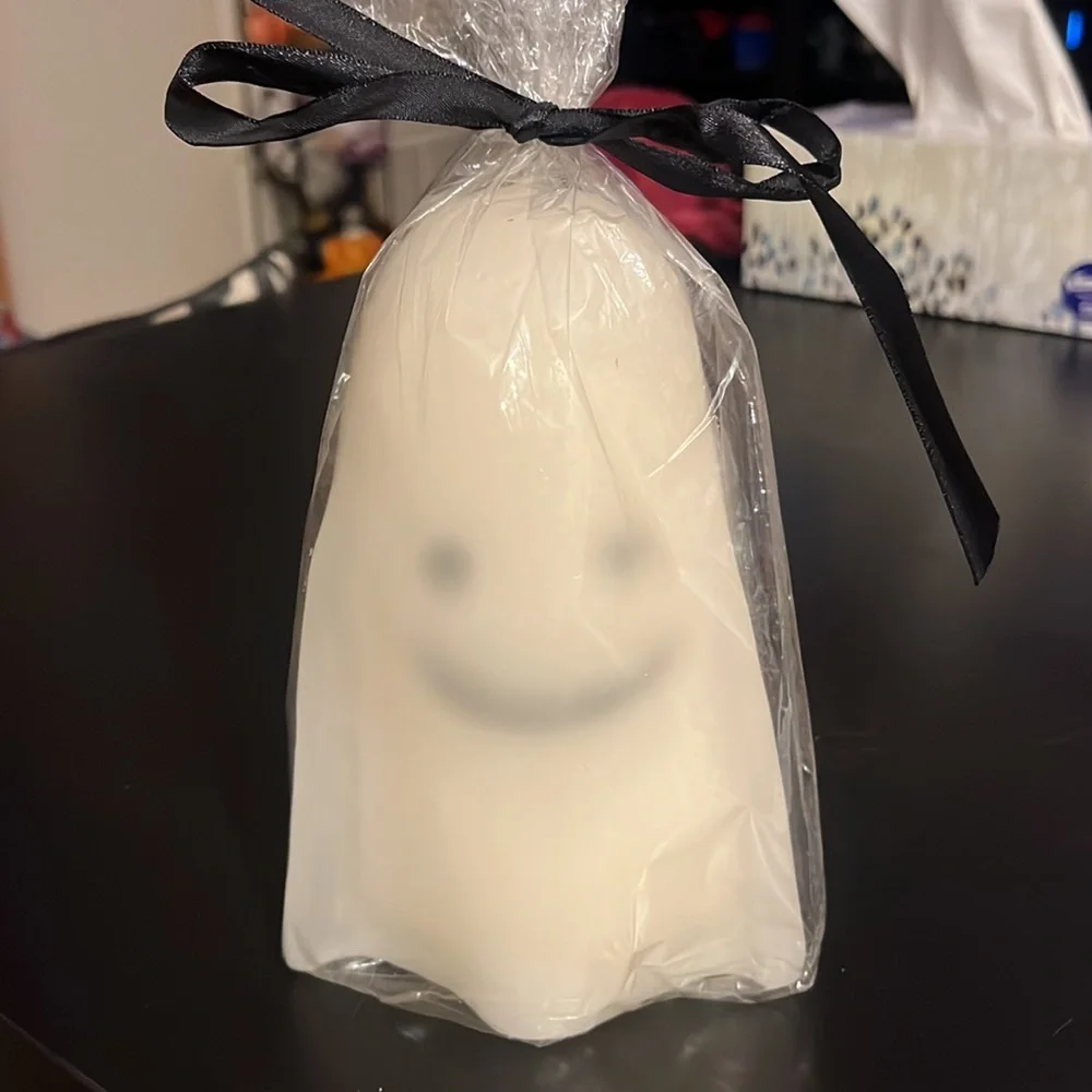 Pottery Barn Ghost candle